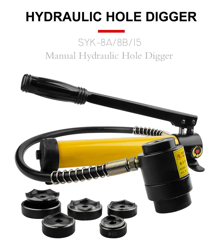 14 piece hydraulic punch kit